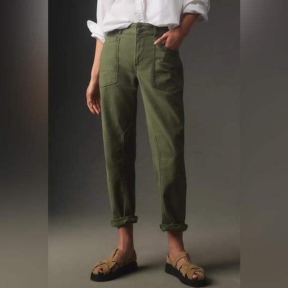 Anthropologie Pants - NWT Anthropologie Pilcro The Wanderer Pants in Moss, size 33